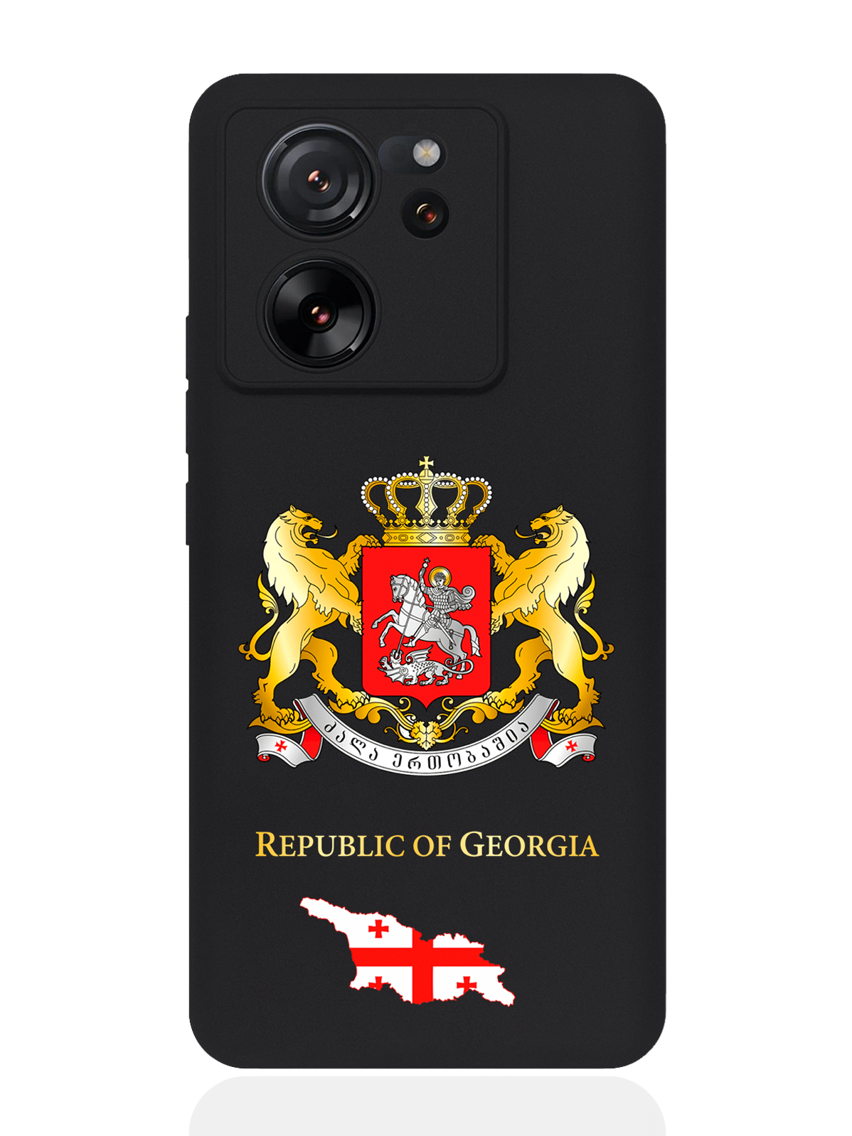 

Чехол SignumCase для Xiaomi 13T Герб Грузии, Разноцветный, Xiaomi