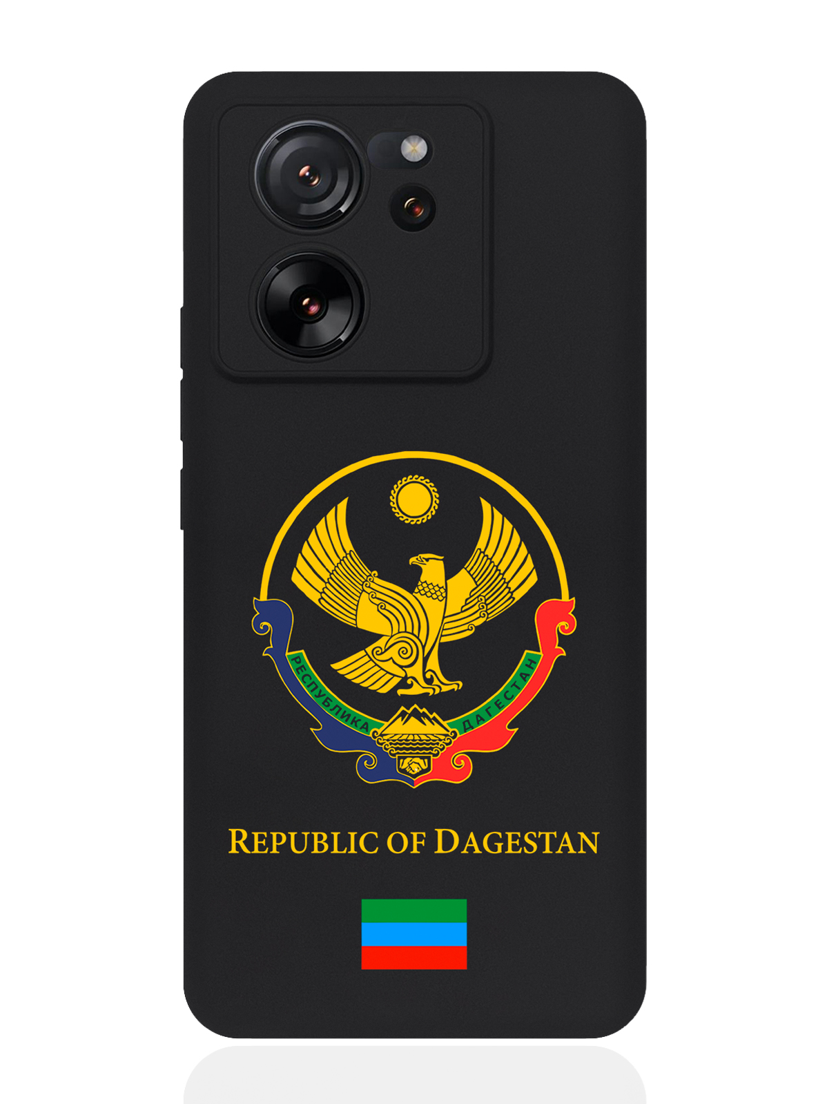 

Чехол SignumCase для Xiaomi 13T Герб Дагестана, Разноцветный, Xiaomi