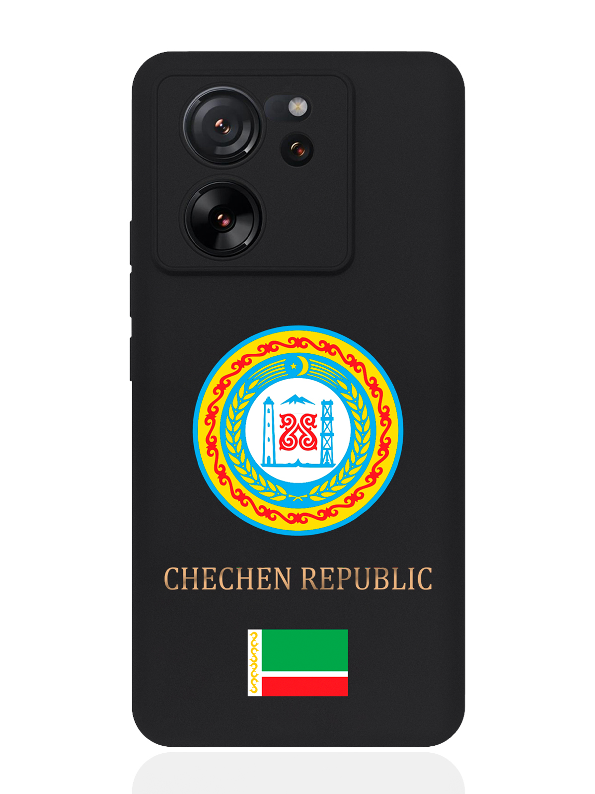 

Чехол SignumCase для Xiaomi 13T Герб Чечни, Разноцветный, Xiaomi
