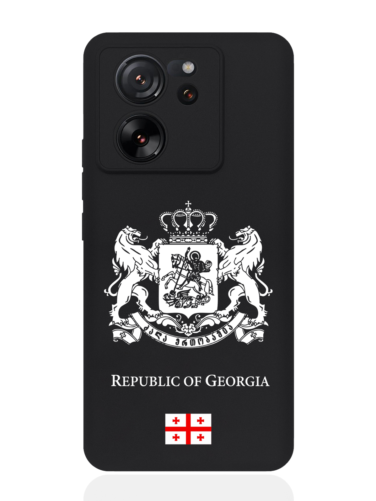 

Чехол SignumCase для Xiaomi 13T Белый Герб Грузии, Черный;белый, Xiaomi