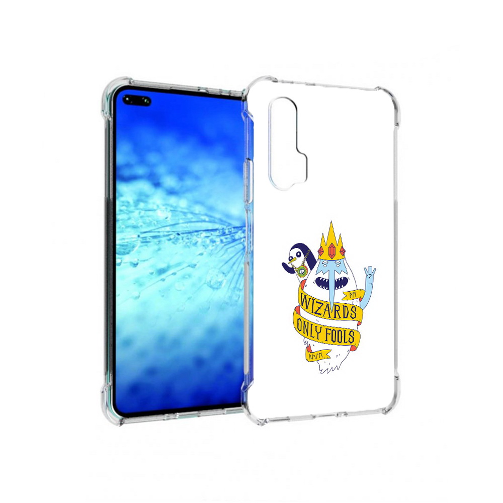 

Чехол MyPads Tocco для Huawei View 30 Pro время приключений снежный король, Прозрачный, Tocco
