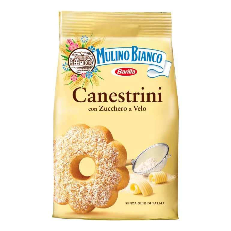 Печенье Mulino Bianco Canestrini сдобное 200 г Италия