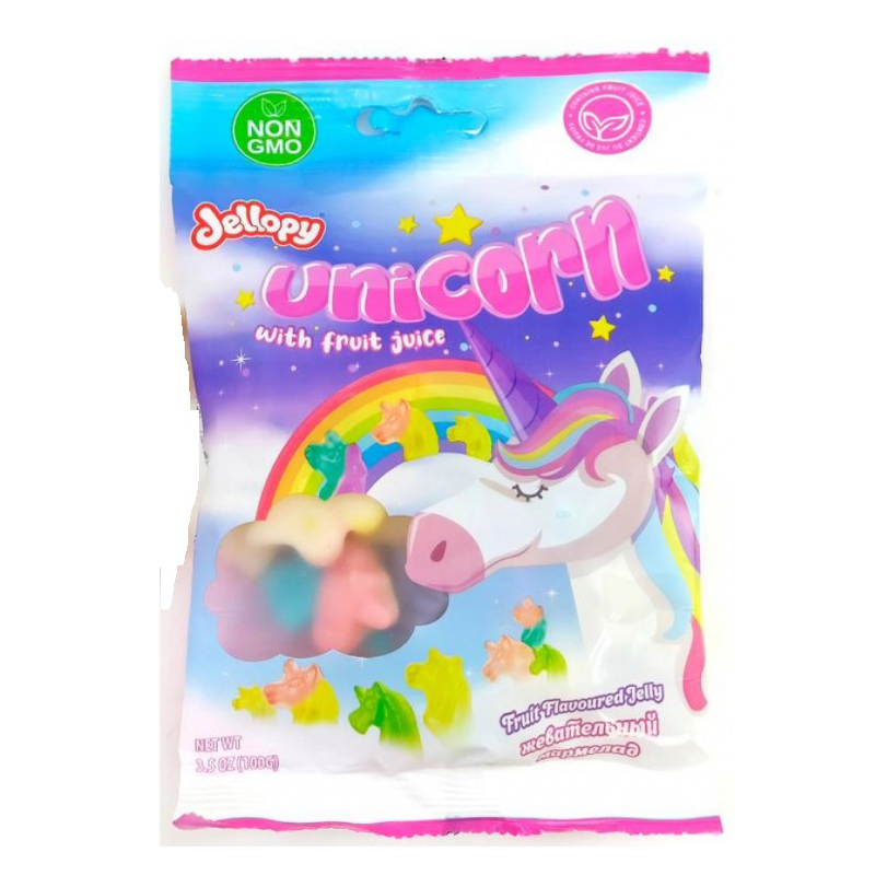 

Мармелад Jellopy Unicorn жевательный 100 г