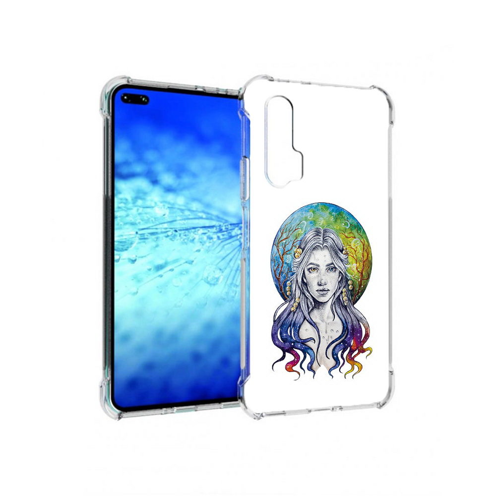 

Чехол MyPads Tocco для Huawei View 30 Pro девушка с красивыми волосами (PT145237.17.313), Прозрачный, Tocco