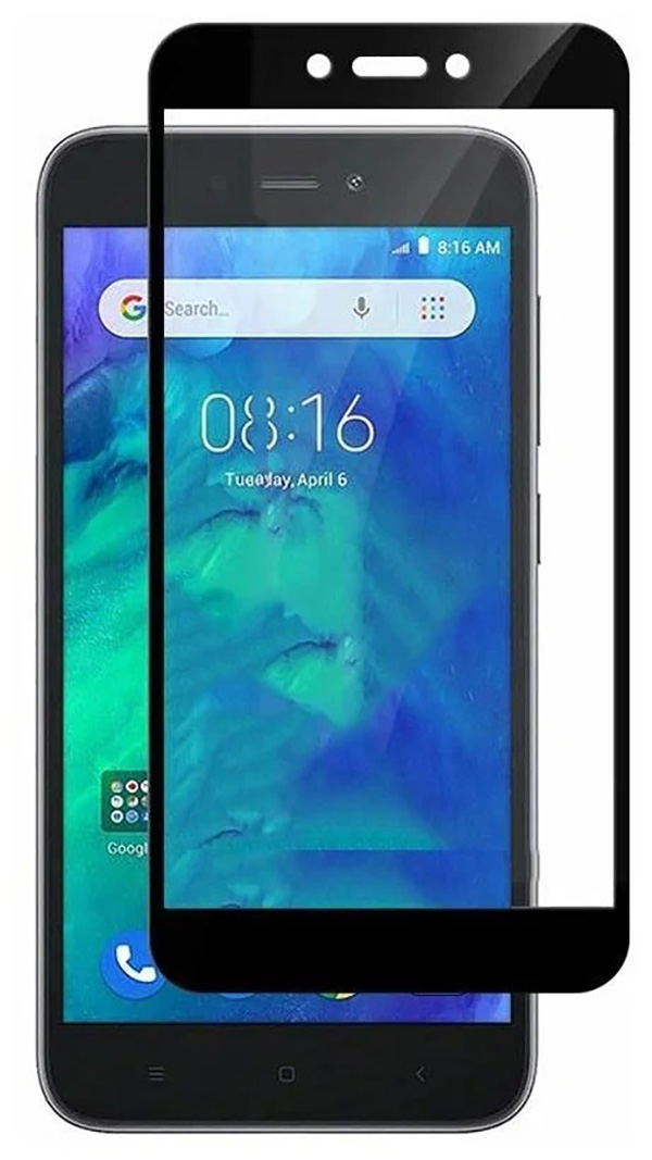 

Стекло защитное BoraSCO Full Cover + Full Glue для Xiaomi Redmi 4X (черная рамка)