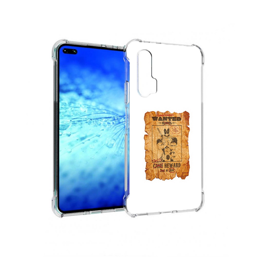 

Чехол MyPads Tocco для Huawei View 30 Pro дедпул (PT145237.17.317), Прозрачный, Tocco