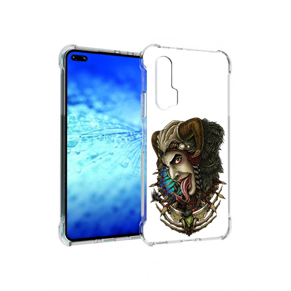 

Чехол MyPads Tocco для Huawei View 30 Pro длинный язык (PT145237.17.330), Прозрачный, Tocco