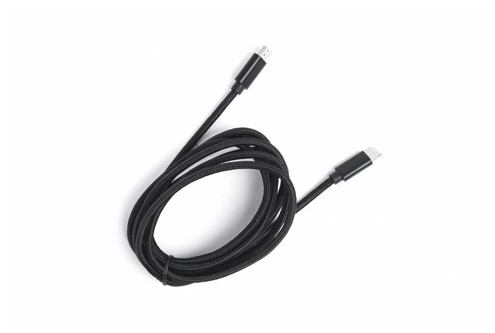 Дата-кабель АТОМ USB Type-C 3.1 1,8 м, черный