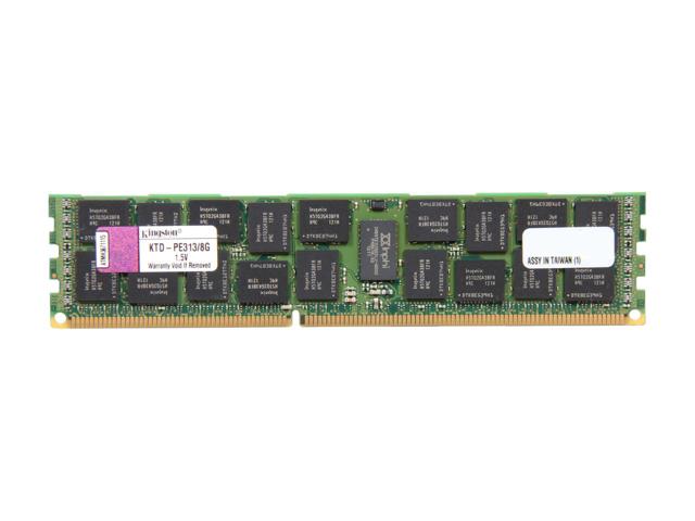 Оперативная память Kingston Dell 8GB DDR3 1333Mhz ECC Registered RAM DIMM [KTD-PE313/8G]