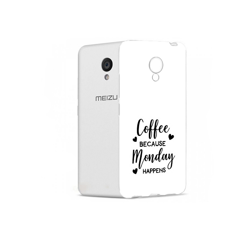 

Чехол MyPads Tocco для Meizu M5 кофе и понедельник стал счастливым (PT62224.82.402), Прозрачный, Tocco