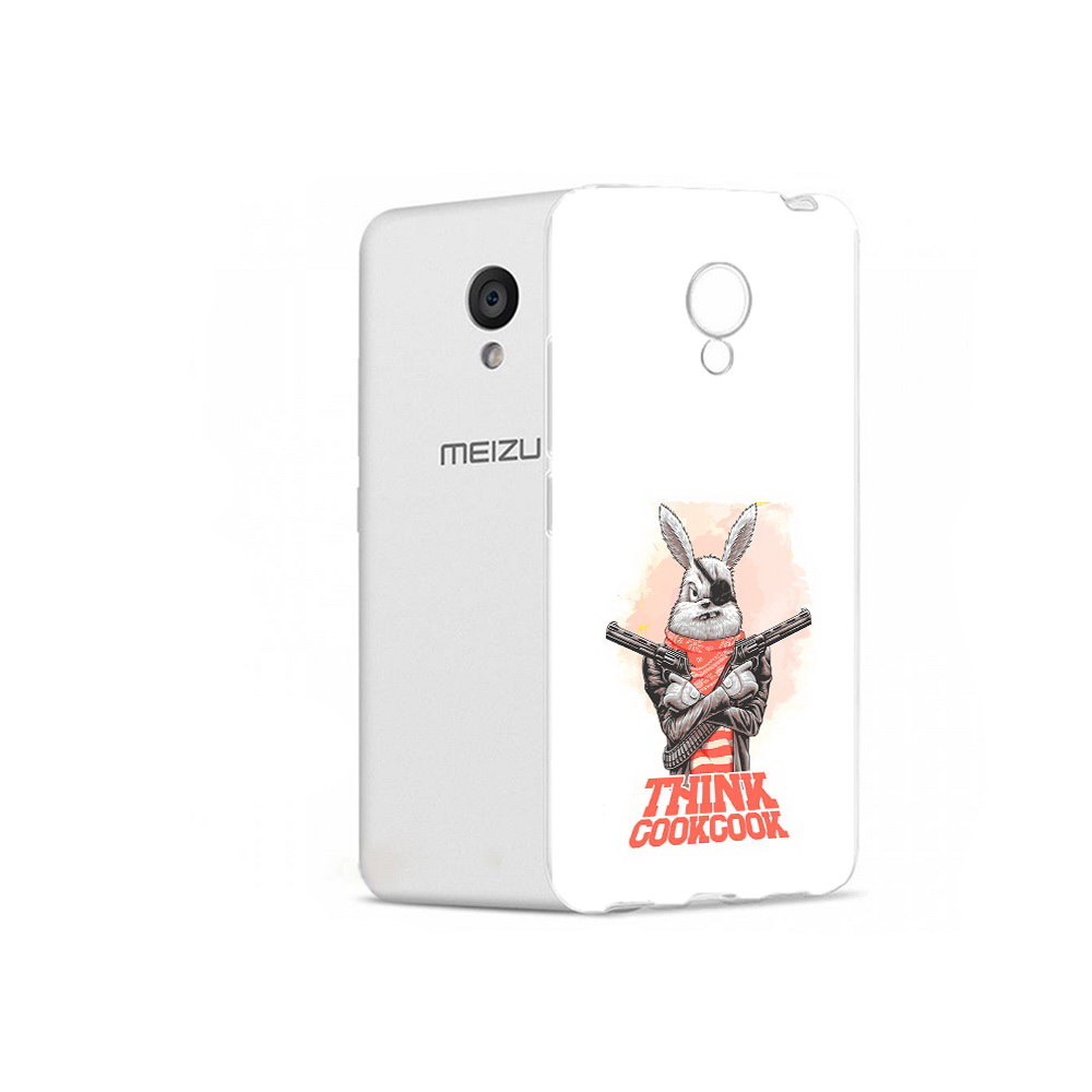 

Чехол MyPads Tocco для Meizu M5 кролик пират (PT62224.82.419), Прозрачный, Tocco