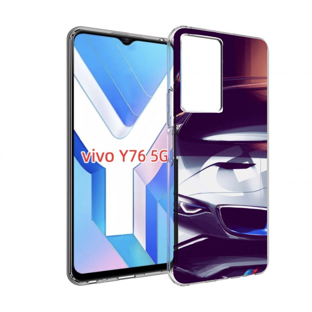 

Чехол Mypads Bmw Мужской Для Vivo Y76 5G, Прозрачный, Tocco