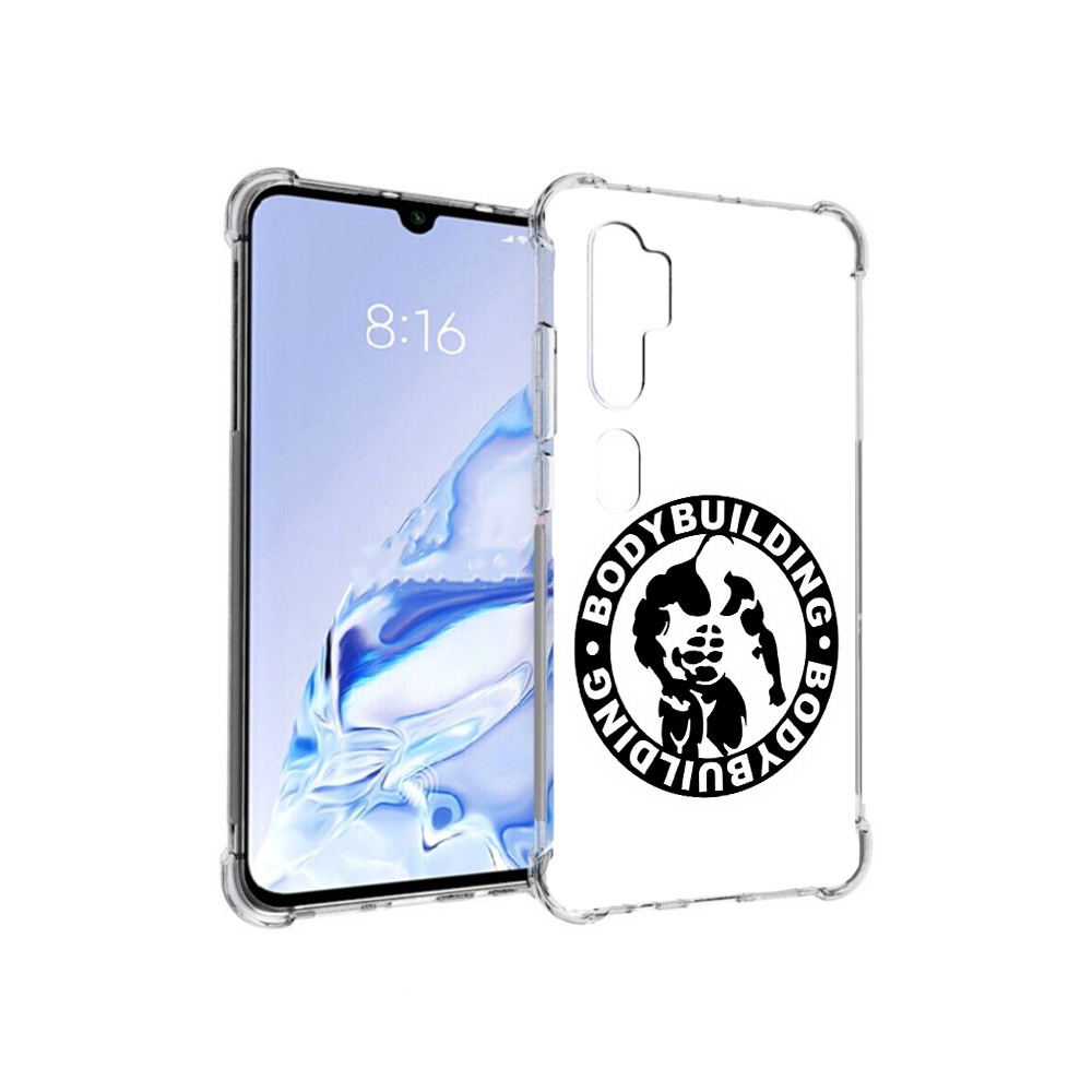 

Чехол MyPads Tocco для Xiaomi Mi Note 10 Pro бодибилдинг (PT140314.290.240), Прозрачный, Tocco