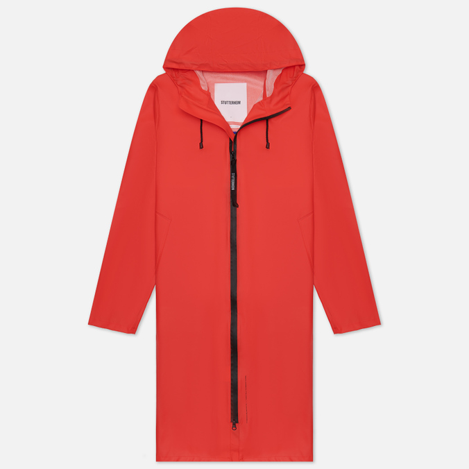 Мужская куртка дождевик Stutterheim Camden Lightweight красный, Размер S