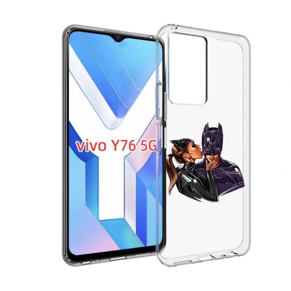 

Чехол MyPads Бэтман для Vivo Y76 5G, Прозрачный, Tocco