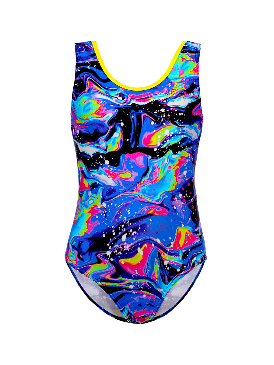 

Купальник слитный детский для девочек Aliera К 22.43 Цвет разноцветный размер 116, К 22.43