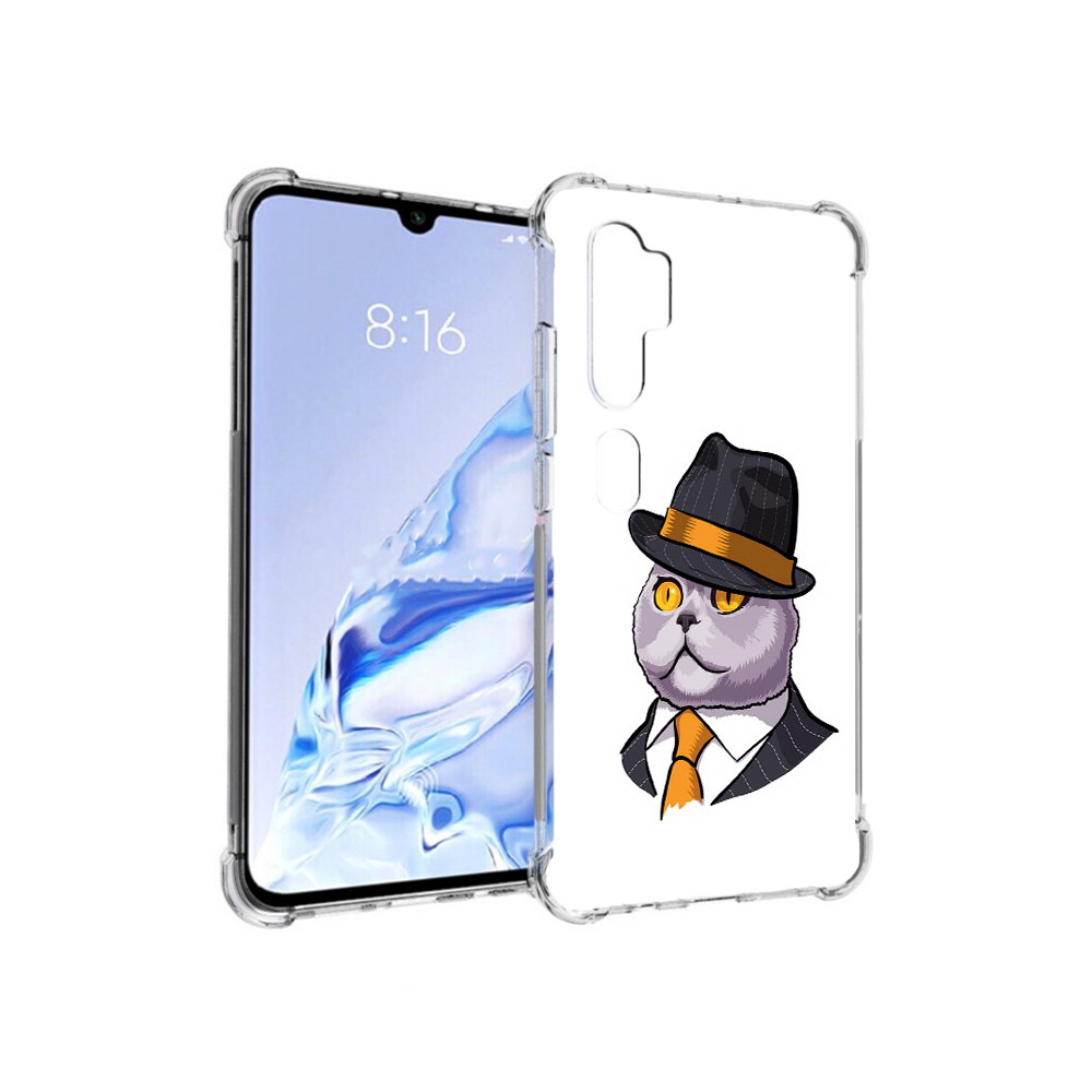 

Чехол MyPads Tocco для Xiaomi Mi Note 10 Pro британец (PT140314.290.247), Прозрачный, Tocco