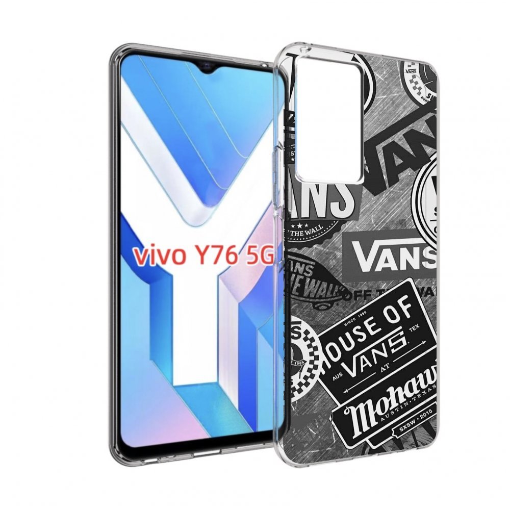 

Чехол MyPads Ванс-постер для Vivo Y76 5G, Прозрачный, Tocco