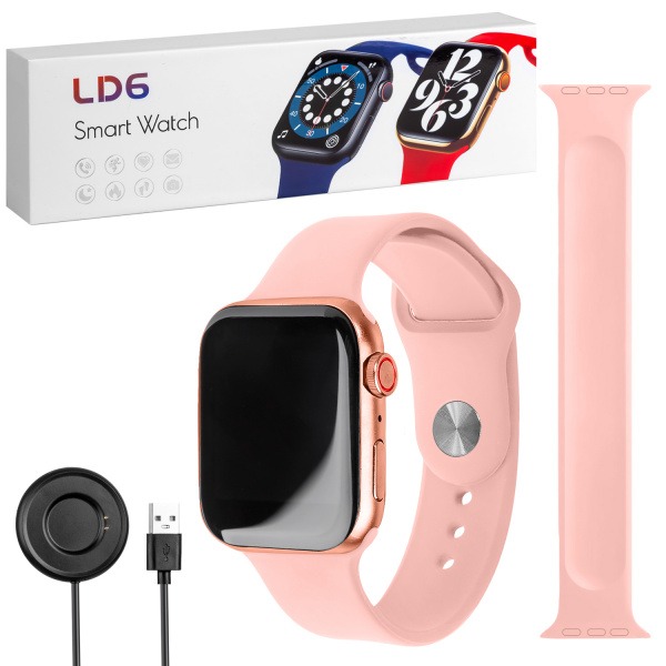 Смарт-часы Smart Watch LD6 Pink