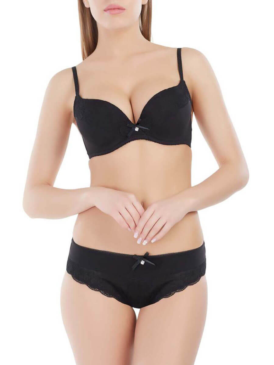 

Трусы женские MARC & ANDRÉ A6-1193 черные 44 EU, A6-1193