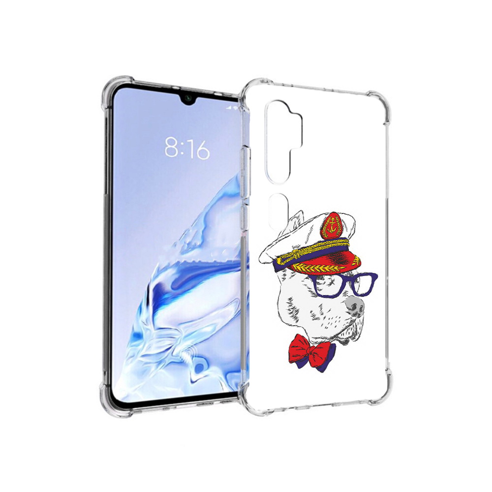 

Чехол MyPads Tocco для Xiaomi Mi Note 10 Pro бульдог (PT140314.290.251), Прозрачный, Tocco