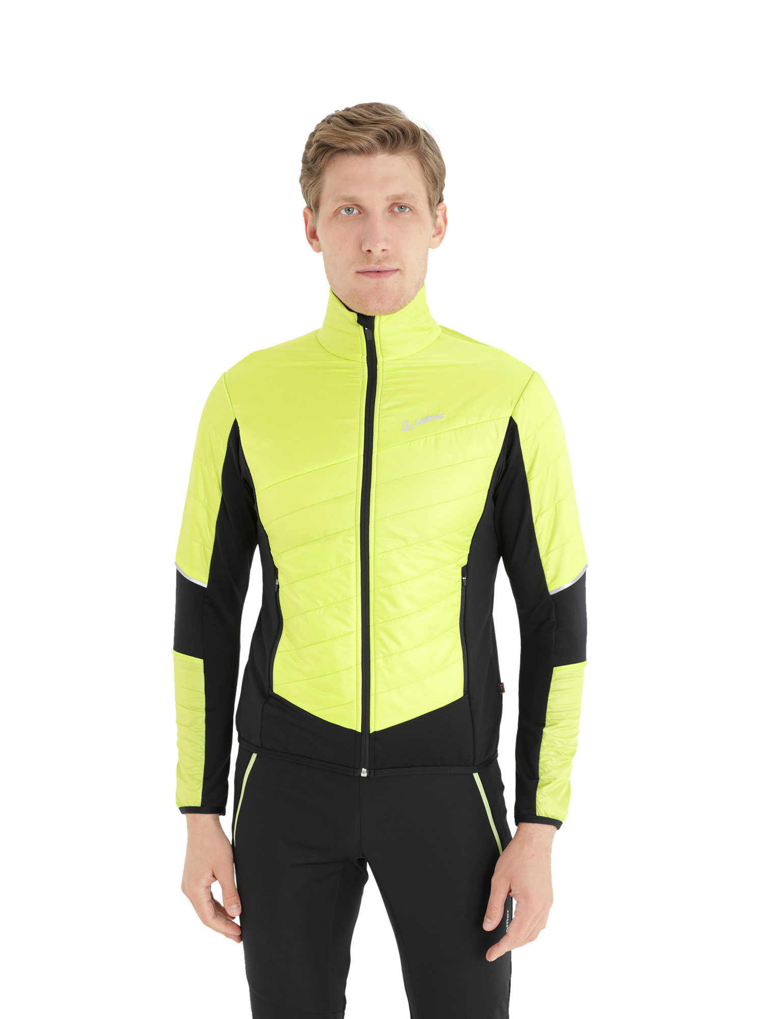 

Спортивная куртка мужская Loeffler Hybrid 60 зеленая 48, Hybrid 60