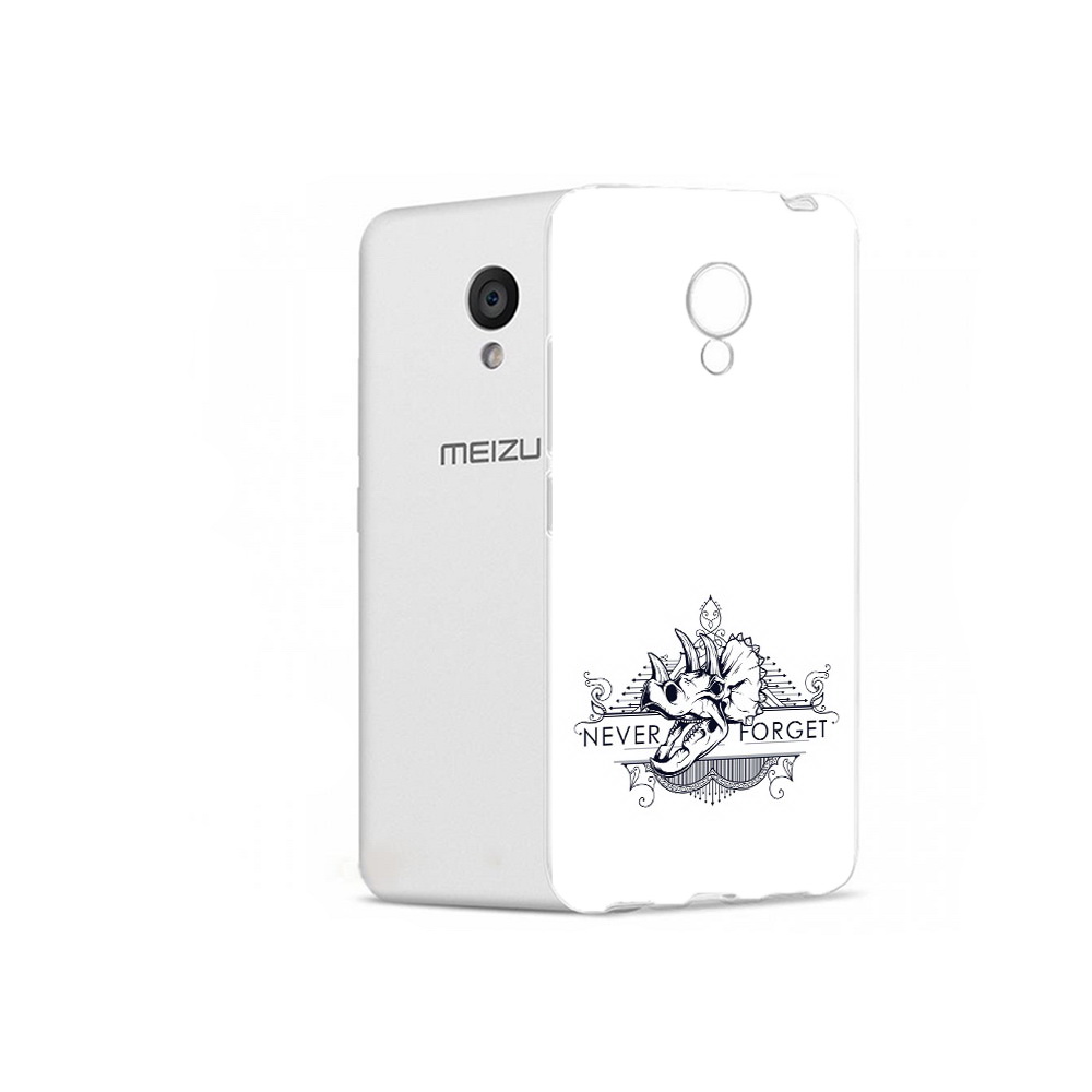 

Чехол MyPads Tocco для Meizu M5 логотип носорога никогда не забуду (PT62224.82.445), Прозрачный, Tocco