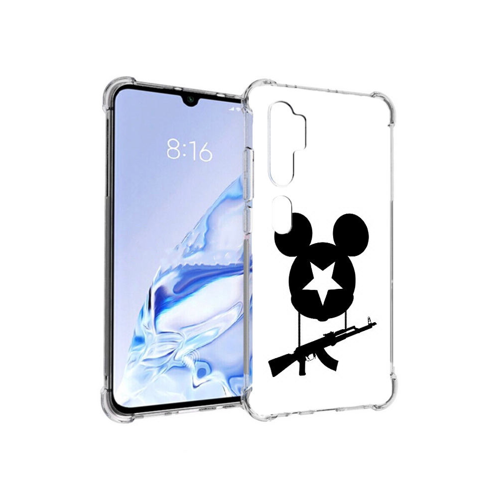 

Чехол MyPads Tocco для Xiaomi Mi Note 10 Pro АК Микки (PT140314.290.26), Прозрачный, Tocco