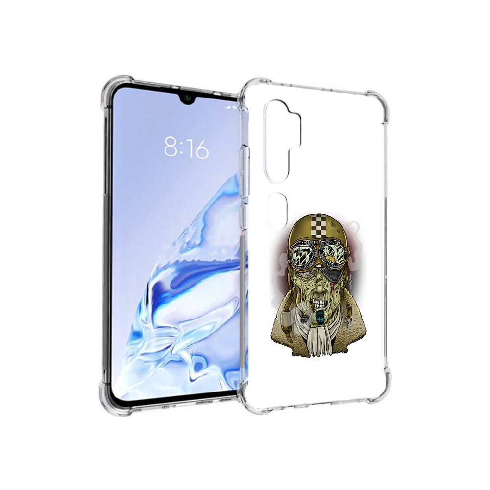 

Чехол MyPads Tocco для Xiaomi Mi Note 10 Pro военный зомби (PT140314.290.264), Прозрачный, Tocco