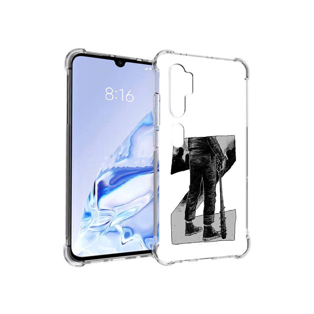 

Чехол MyPads Tocco для Xiaomi Mi Note 10 Pro воин черно белый (PT140314.290.265), Tocco