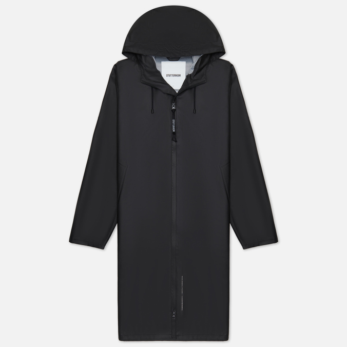 Мужская куртка дождевик Stutterheim Camden Lightweight чёрный, Размер XS