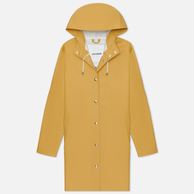 Женская куртка дождевик Stutterheim Mosebacke жёлтый, Размер L