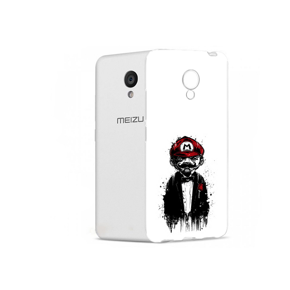 

Чехол MyPads Tocco для Meizu M5 марио (PT62224.82.458), Прозрачный, Tocco