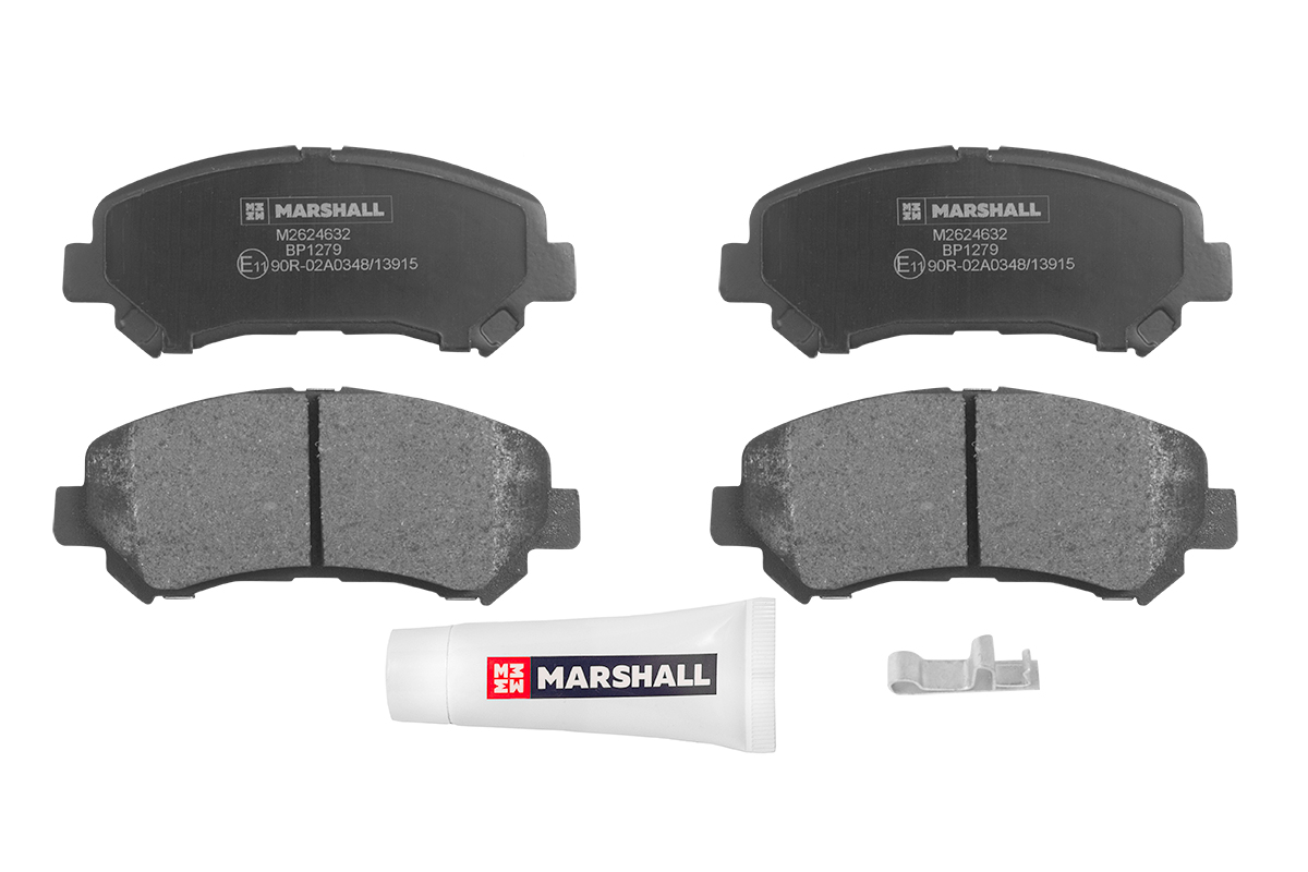 

Тормозные колодки MARSHALL Autoparts передние дисковые M2624632, M2624632