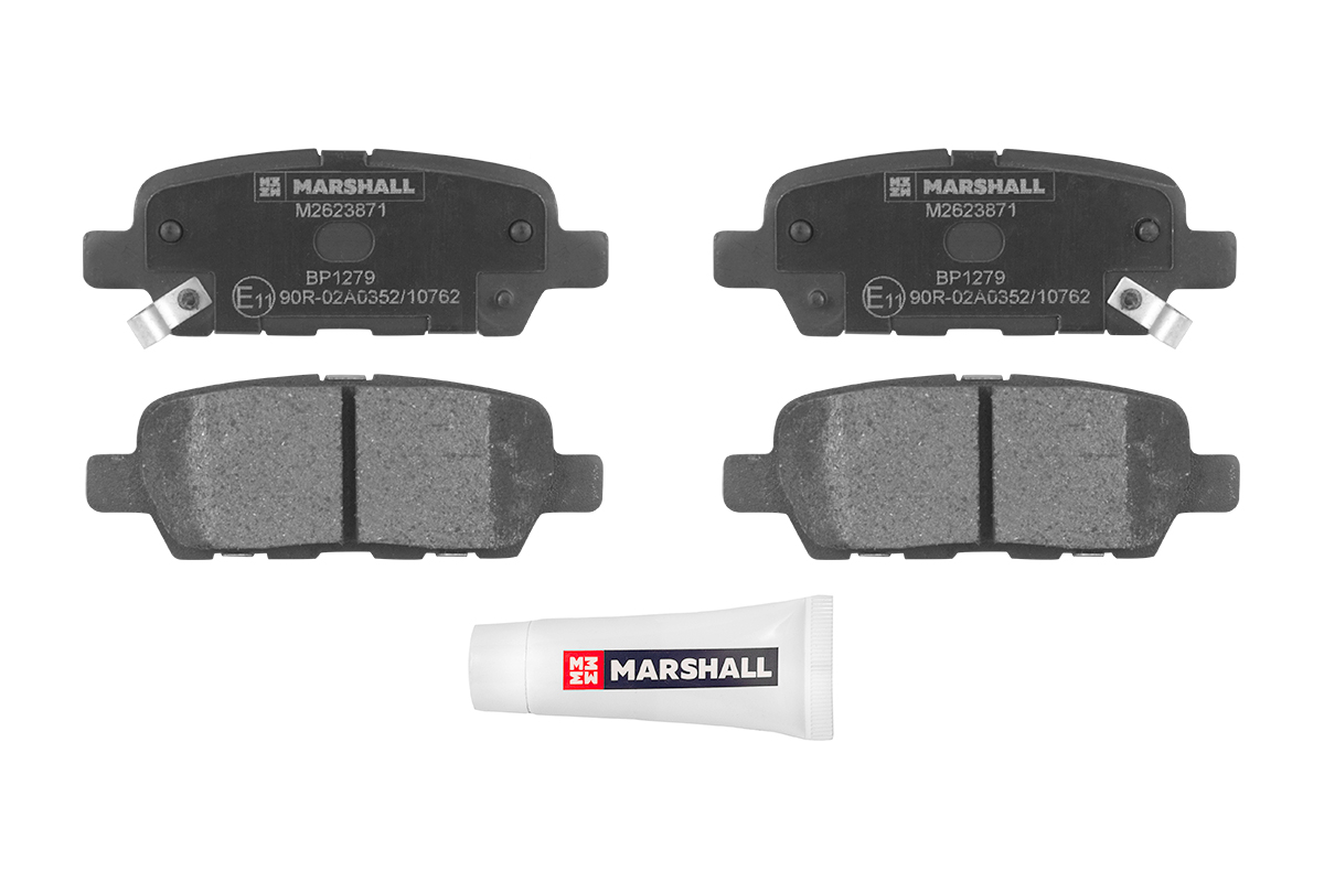 

Тормозные колодки MARSHALL Autoparts задние дисковые M2623871, M2623871