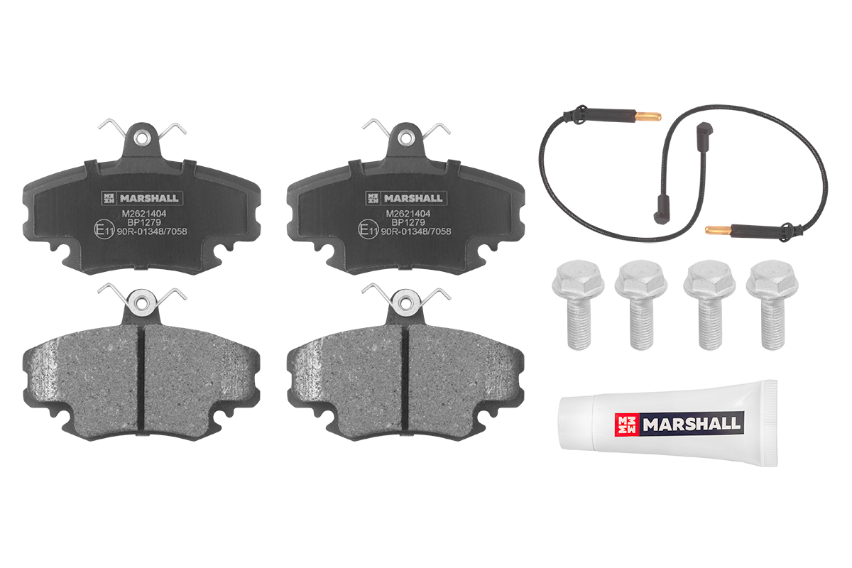 

Тормозные колодки MARSHALL Autoparts передние дисковые M2621404, M2621404