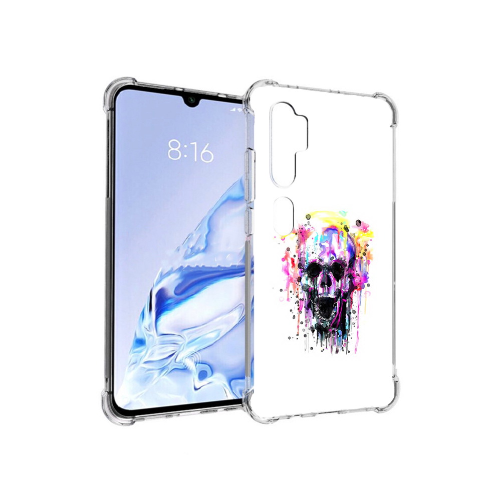 Чехол MyPads Tocco для Xiaomi Mi Note 10 Pro граффити череп (PT140314.290.298)