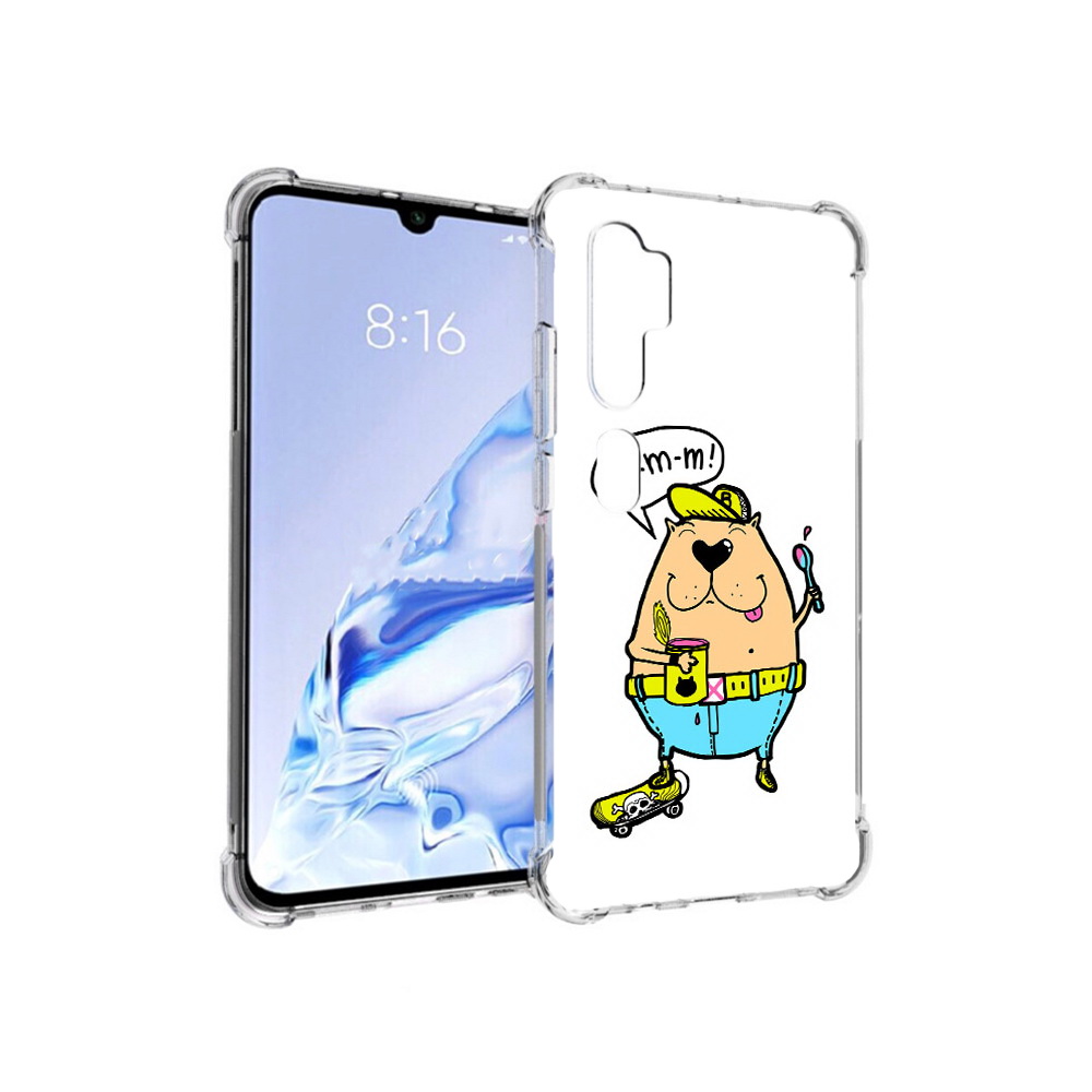 

Чехол MyPads Tocco для Xiaomi Mi Note 10 Pro Бобр (PT140314.290.30), Прозрачный, Tocco