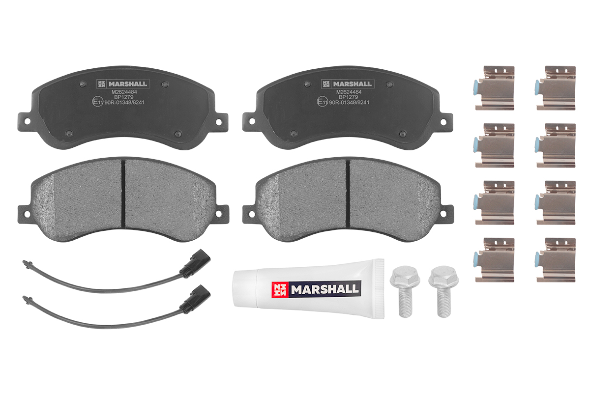 

Тормозные колодки MARSHALL Autoparts передние дисковые M2624484, M2624484