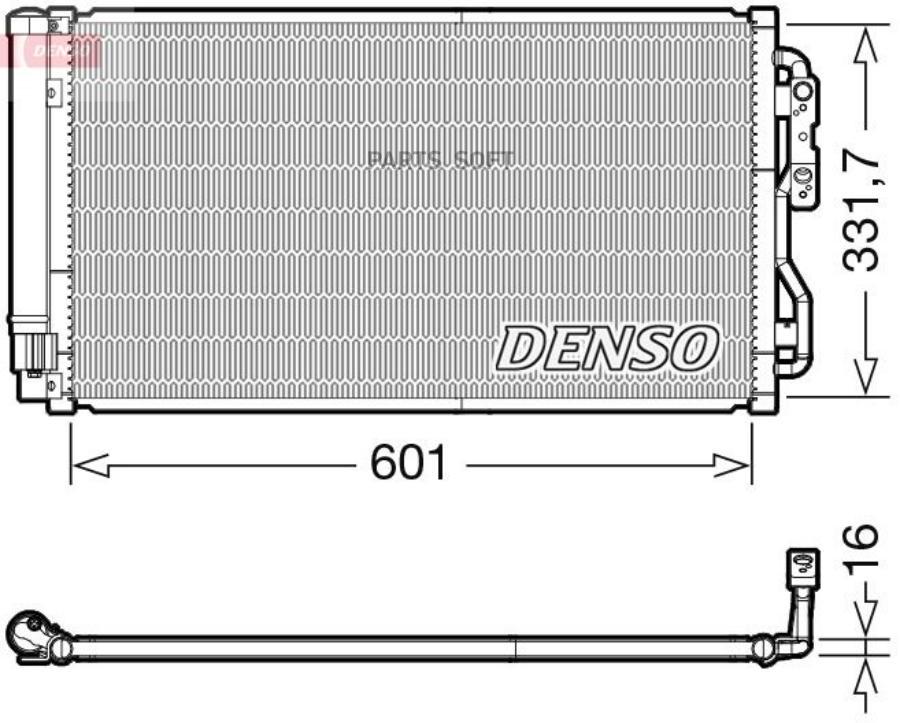 

DENSO Радиатор кондиционера