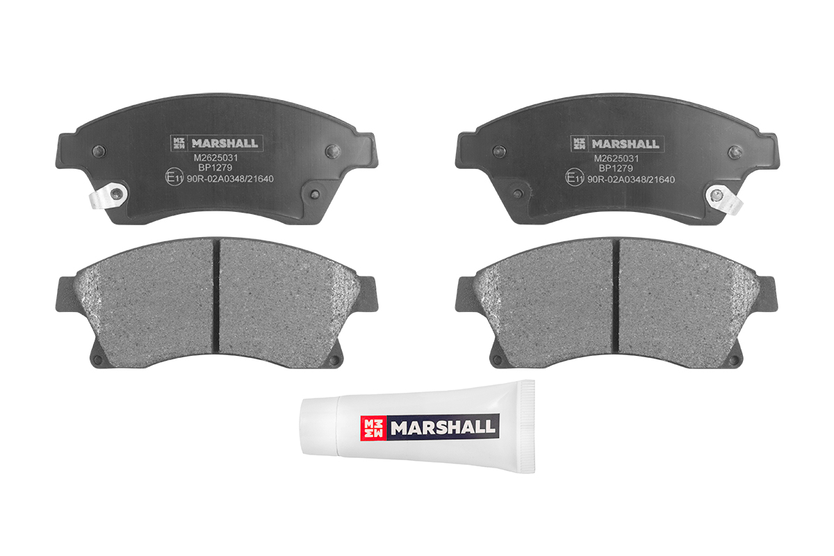 

Тормозные колодки MARSHALL Autoparts передние дисковые M2625031, M2625031