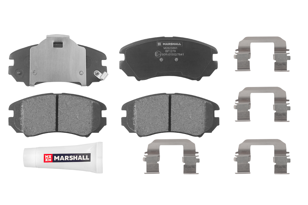 

Тормозные колодки MARSHALL Autoparts передние дисковые M2623891, M2623891