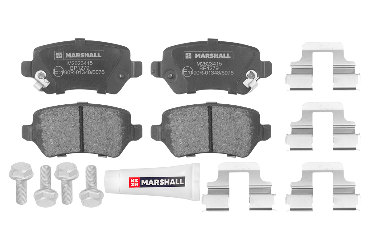 

Тормозные колодки MARSHALL Autoparts задние дисковые M2623415, M2623415
