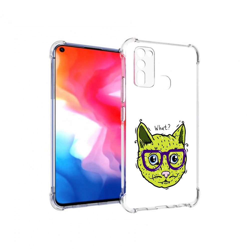 

Чехол MyPads Tocco для Vivo Y50 Зеленый кот (PT226982.418.86), Прозрачный, Tocco