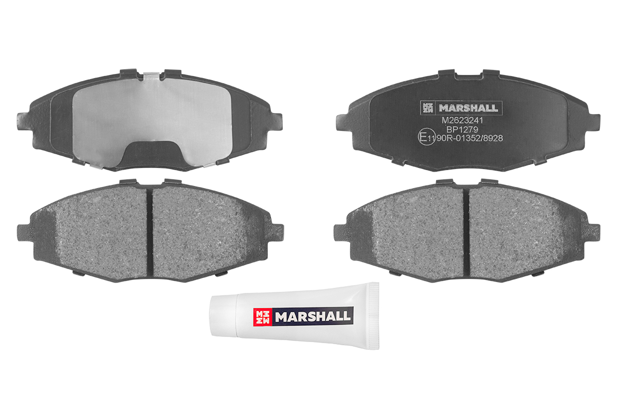 

Тормозные колодки MARSHALL Autoparts передние дисковые M2623241, M2623241