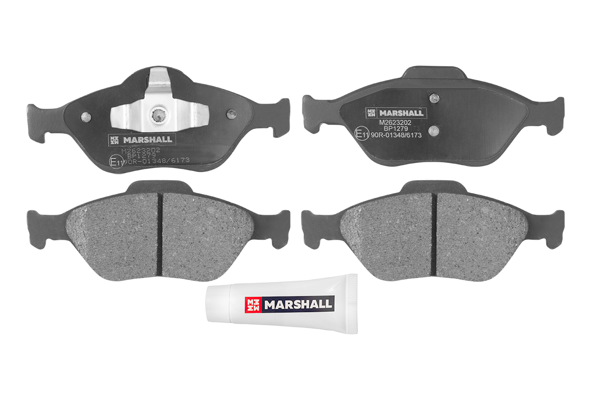

Тормозные колодки MARSHALL Autoparts передние дисковые M2623202, M2623202