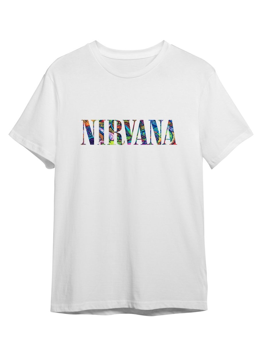 

Футболка унисекс СувенирShop Nirvana/Нирвана/Кобейн 2 белая 2XL (52-54), Белый, "Nirvana/Нирвана/Кобейн" 2