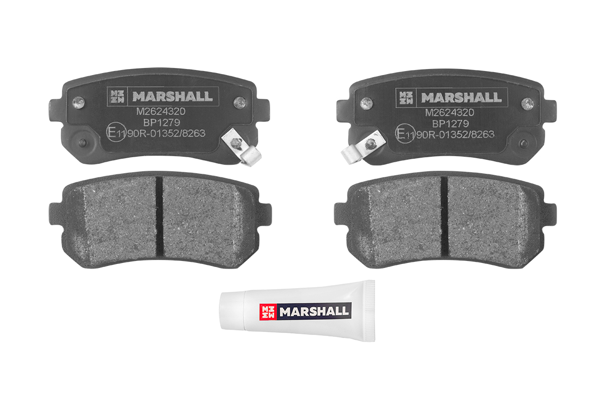 

Тормозные колодки MARSHALL Autoparts задние дисковые M2624320, M2624320