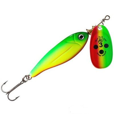 

Блесна вращающаясяающаяся BLUE FOX Minnow Super Vibrax 1 /GYR / 5гр. BFMSV1-GYR BLUE FOX, Разноцветный, Minnow Super Vibrax
