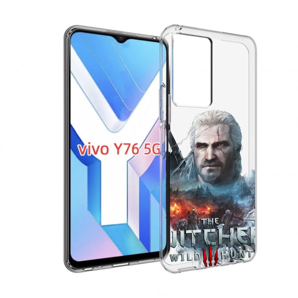 

Чехол MyPads Ведьмак для Vivo Y76 5G, Прозрачный, Tocco